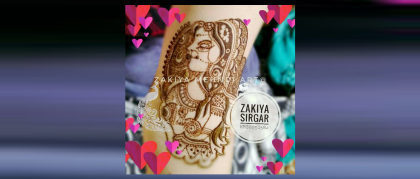 Zakiya Award Winner Professional Bridal Mehndi Artist